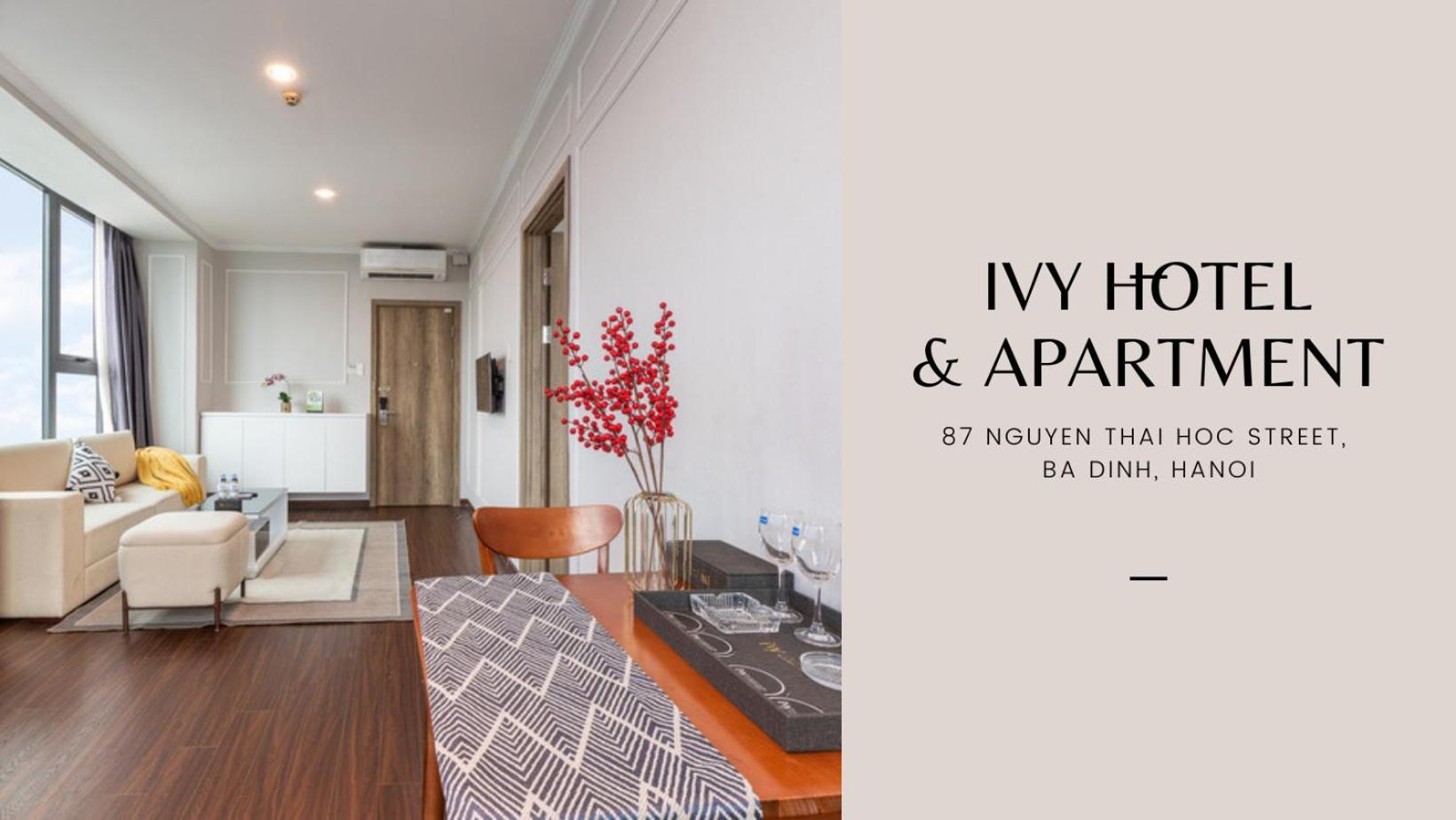 Ivy Hotel & Apartment - Stay 24H Hanoi Exteriör bild